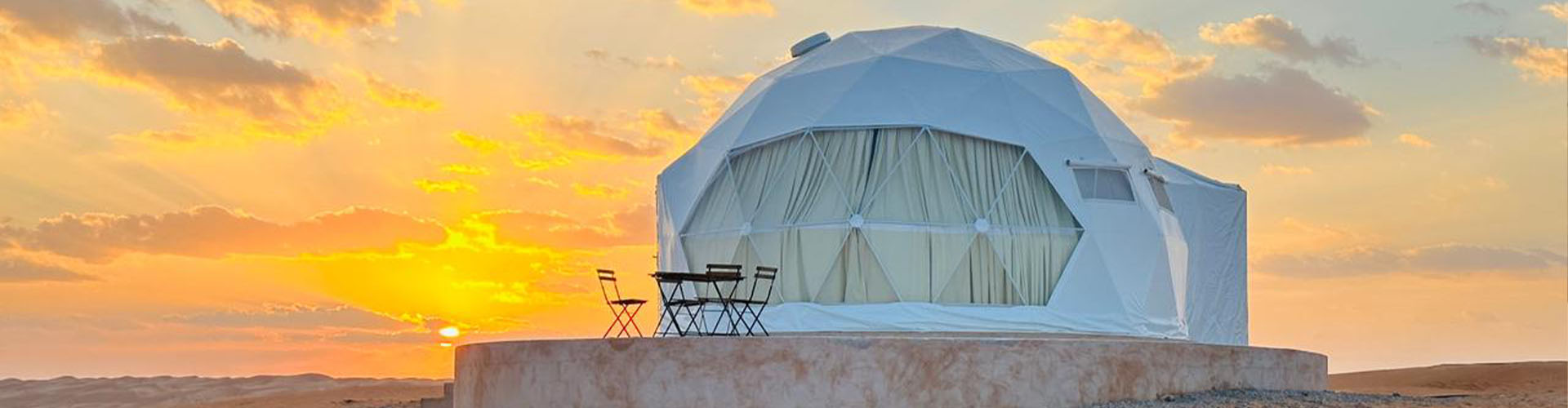 starry domes desert camp